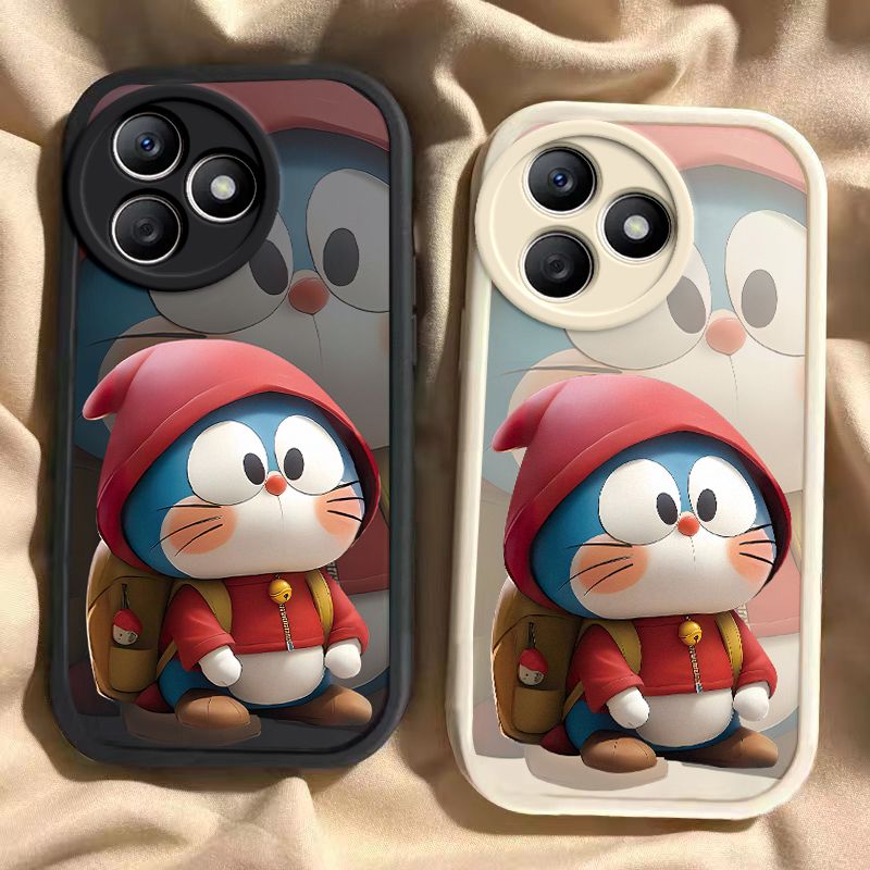 开心叮当猫苹果oppo华为vivo小米iPhone11/12/13/14/15Pro手机壳