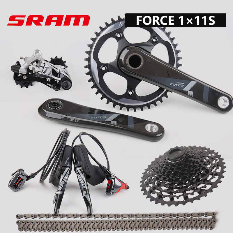 SRAM速联FORCE CX1瓜车11速山地自行车油压碟刹公路越野变速套件