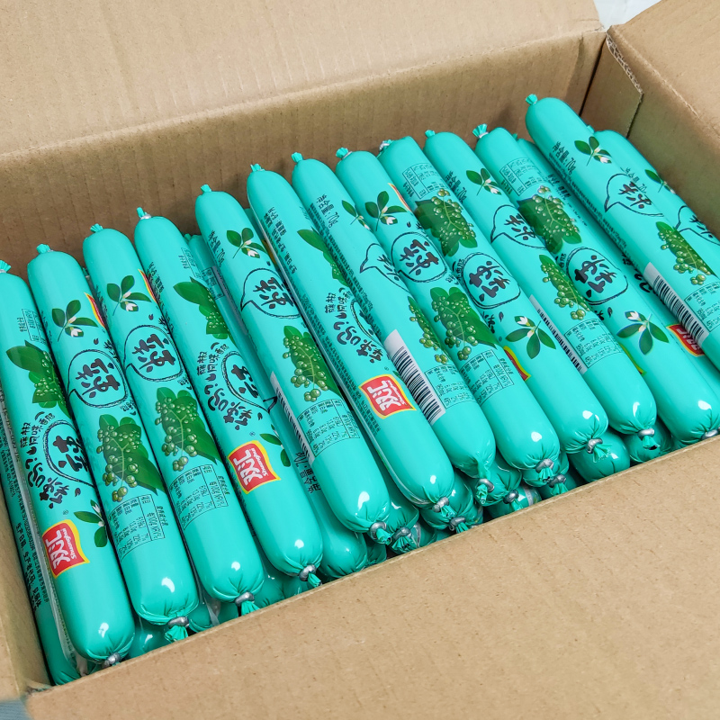 双汇辣吗辣藤椒风味香肠火腿肠70g/32g即食肉类零食香辣整箱批发