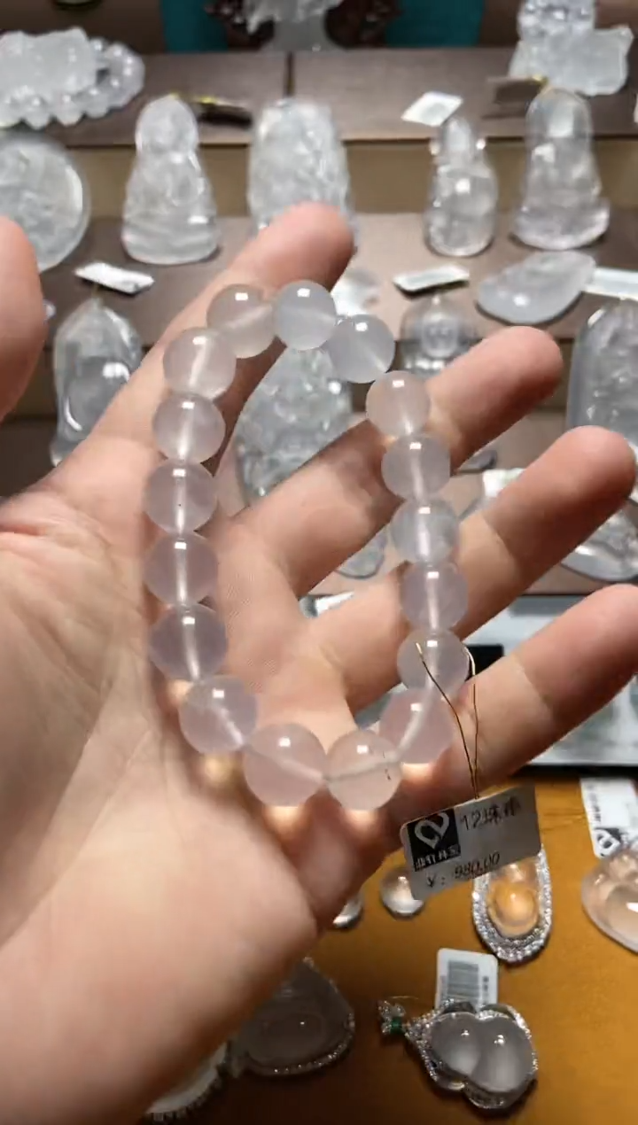 【闪购商品】石英质玉珠串未镶嵌02