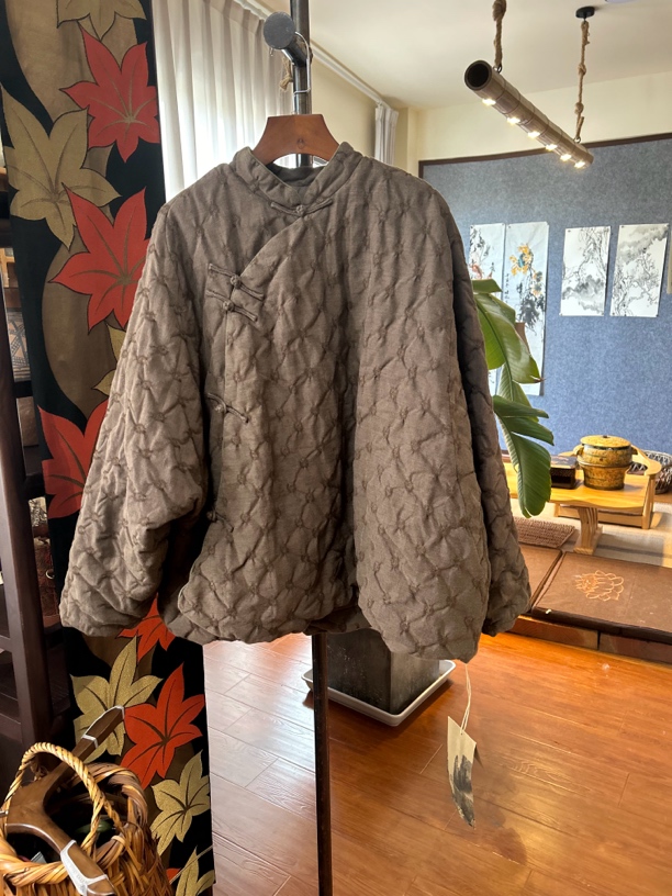 【尚约】衣路走来 棉麻休闲款棉服