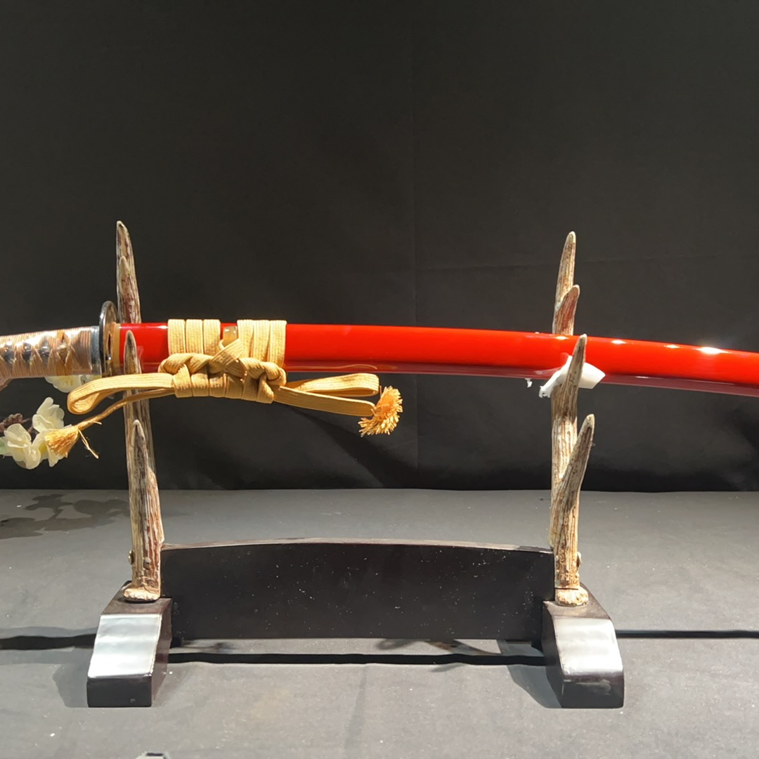 龙泉市一体锻打高碳钢三色磨村正写物手工刀剑武士刃未开刃