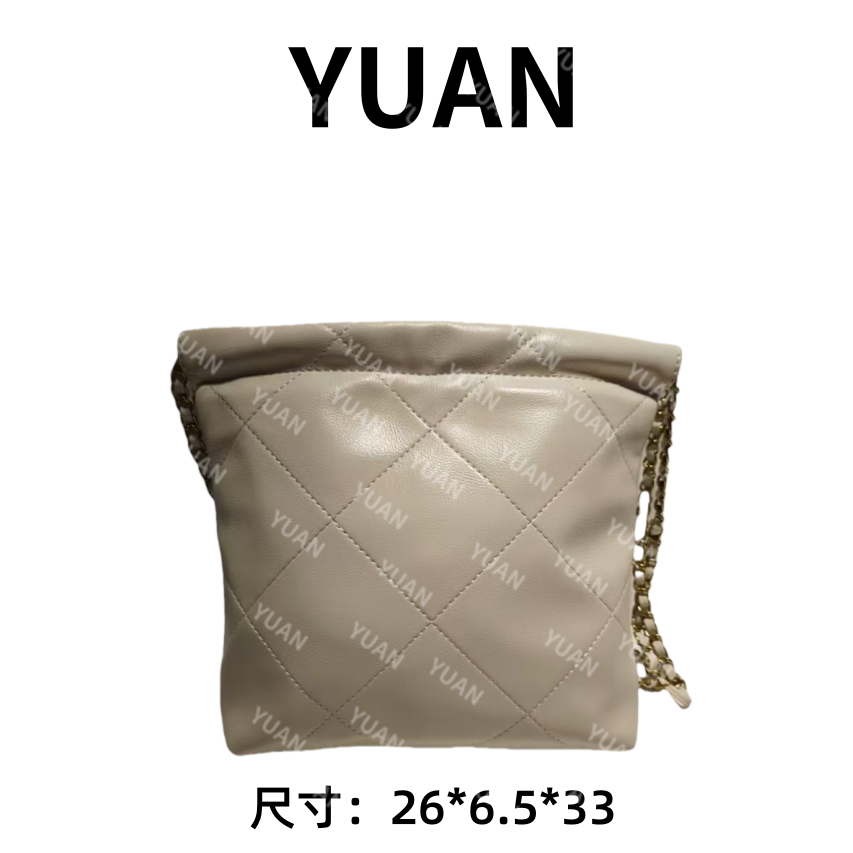 【YUAN】LLBS—E1047(小号)—白色—潮流时尚女包简约包包