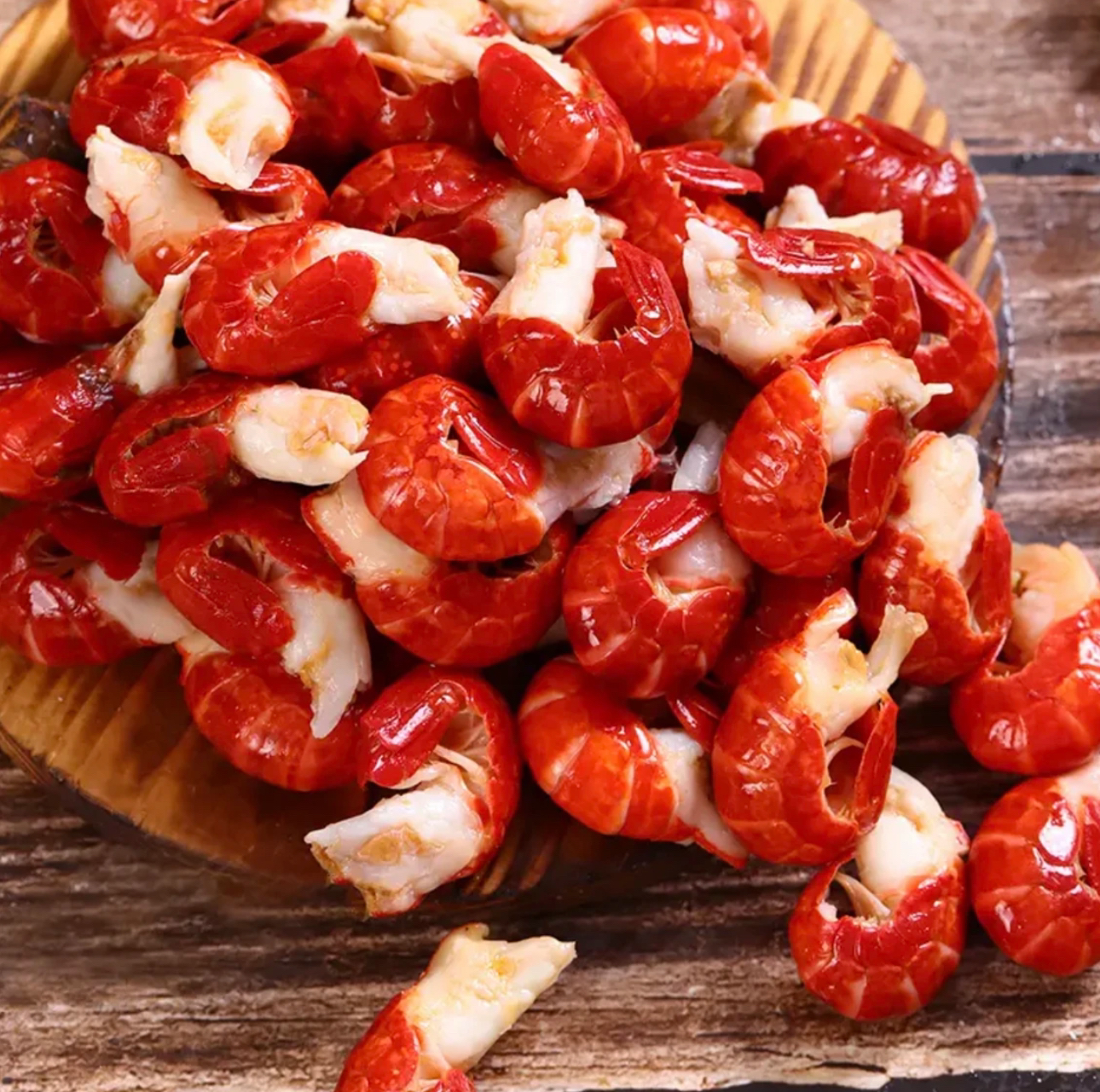 【主播推荐】新鲜现拨龙虾尾  清水稻田 工厂直供 4斤 连云港发货