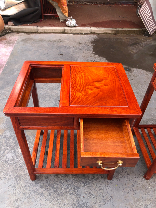 缅花茶水架