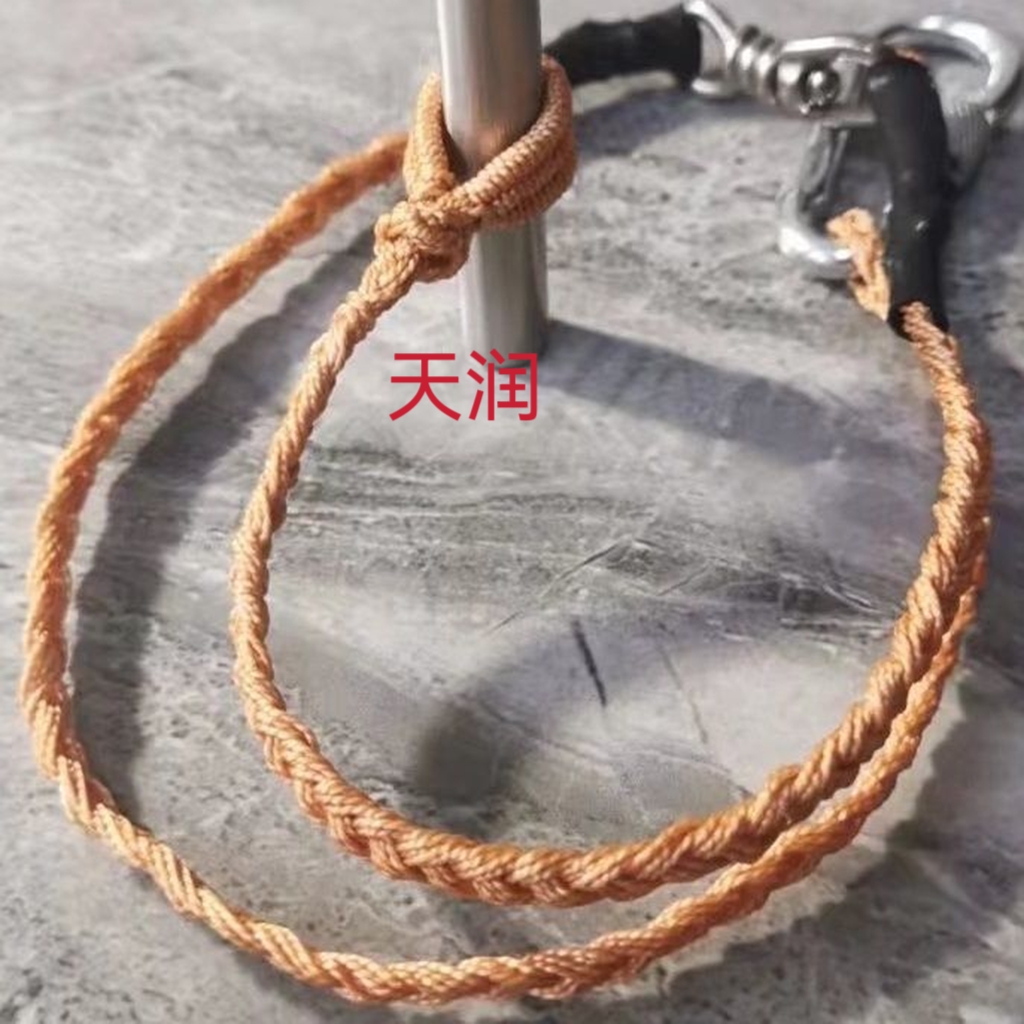 鸡脚绳宠物鸡脚绳新款尼龙线家禽牵引绳编织新款鸡牵引绳45-50cm