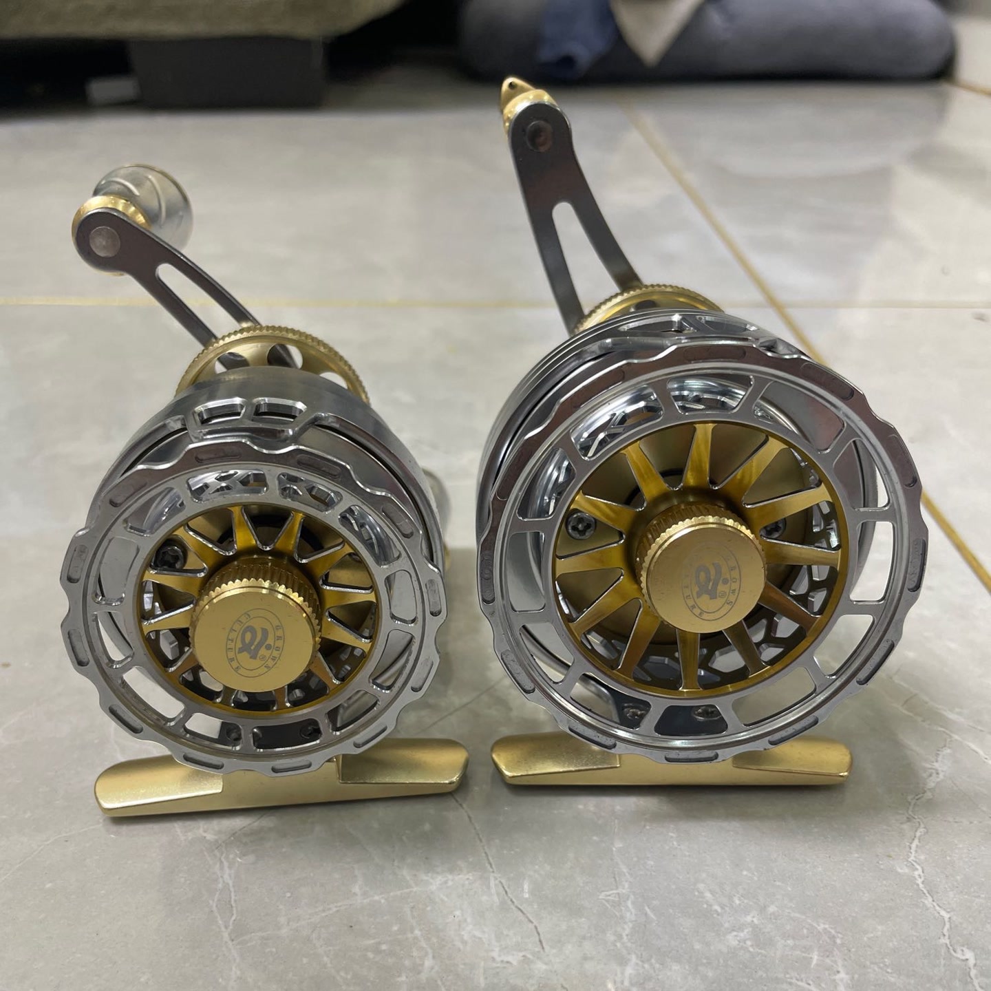 文兴B55，B60.新款福利全金属冰钓轮