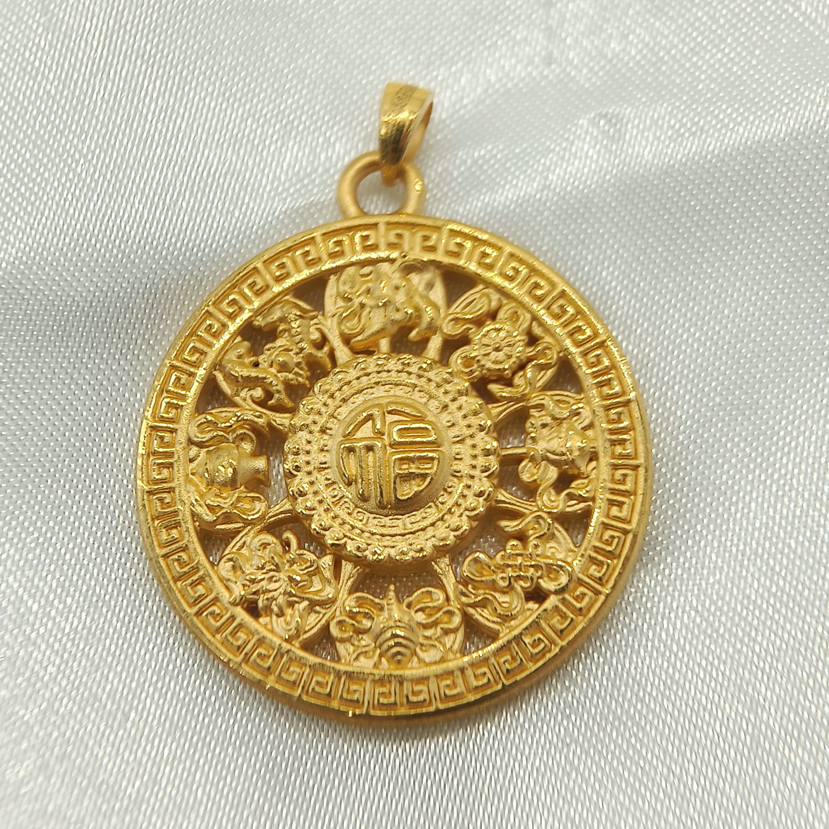 足金饰品/八宝罗盘/4.55/A110853-4.55/J(克重多退少补)