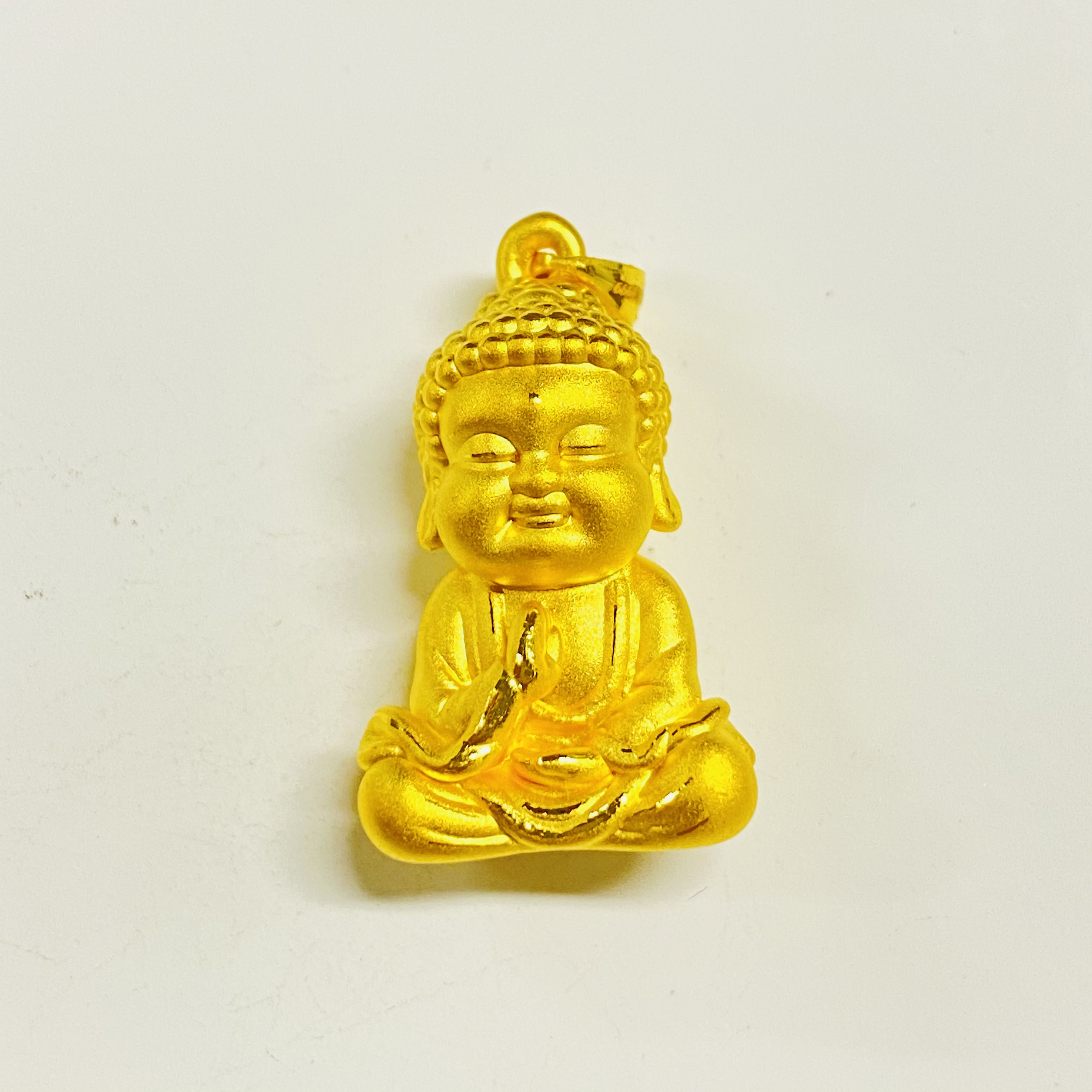 足金饰品/小佛吊坠/3.20/A93028-3.20/c(克重多退少补)