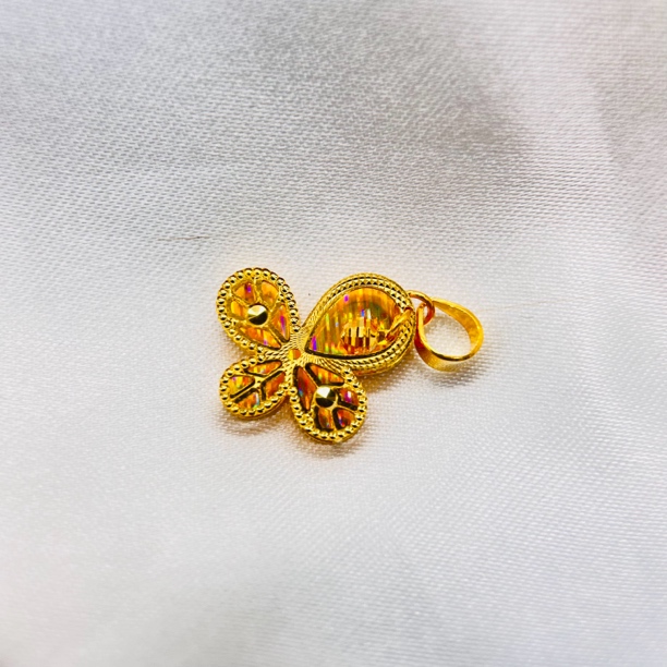 足金饰品/5G炫彩蝴蝶/2.26/B111051-2.26/q(克重多退少补)