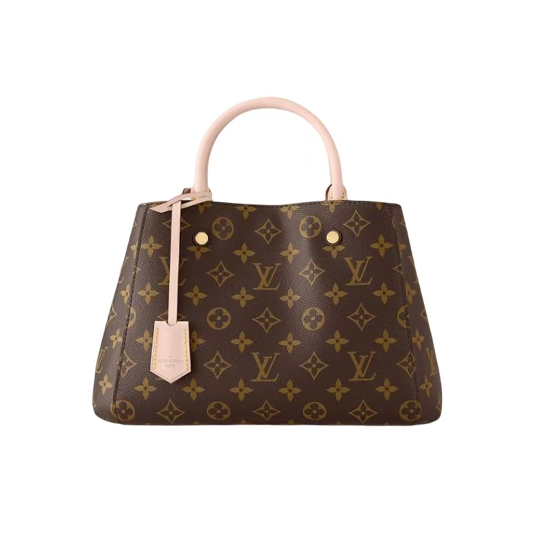 99新 LouisVuitton/路易威登 闲置新蒙田BB老花手提/斜挎包