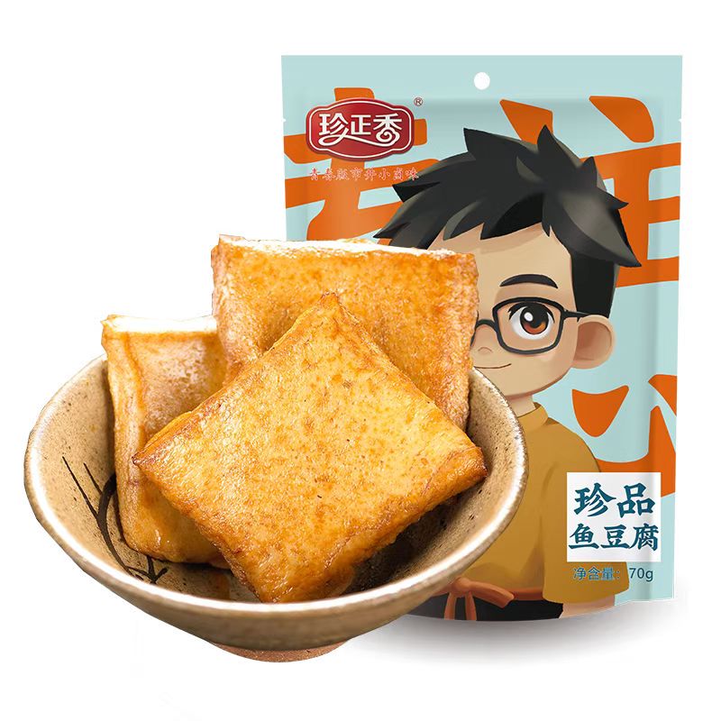 鱼豆腐五香味70g