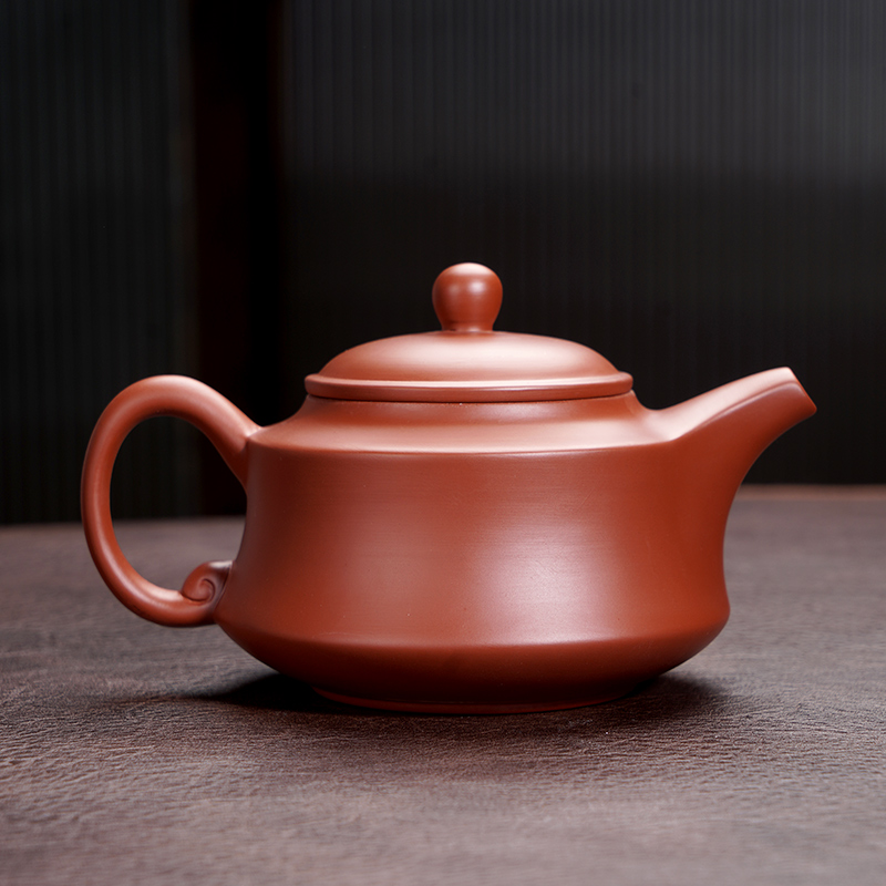朱泥如意壶 小蛮腰如意泡茶壶