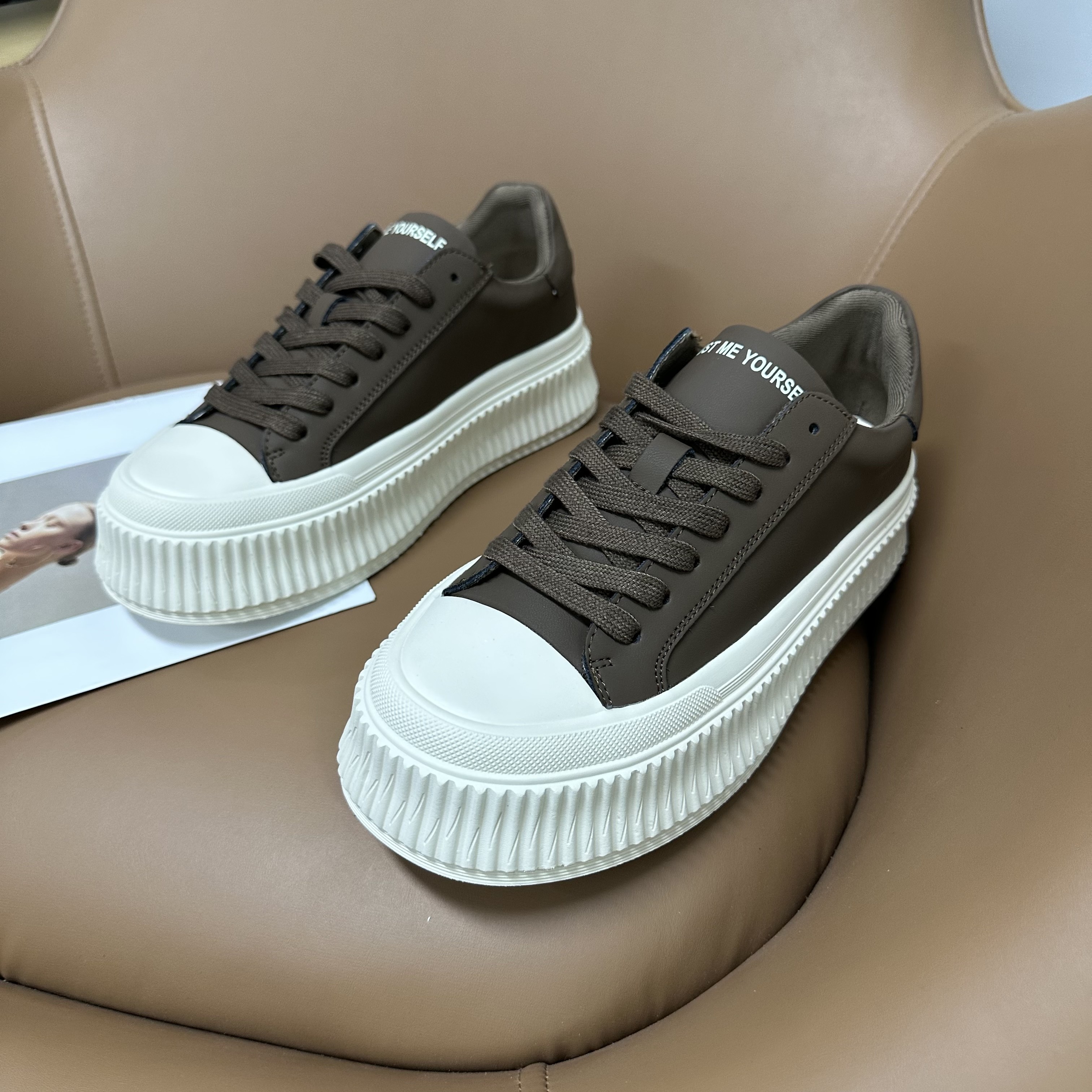 2025春季新款百搭增高时尚潮流休闲系带板鞋 3788-16 高版