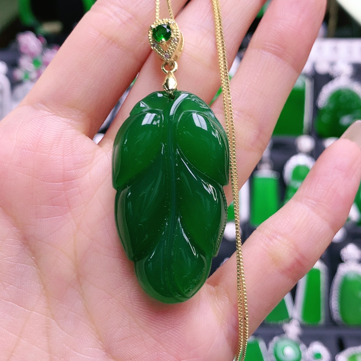 【闪购商品】玛瑙/玉髓吊坠未镶嵌