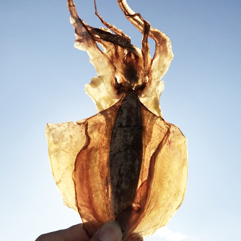 新晒大墨鱼干煲汤月子食用淡晒海鲜干货野生乌贼干