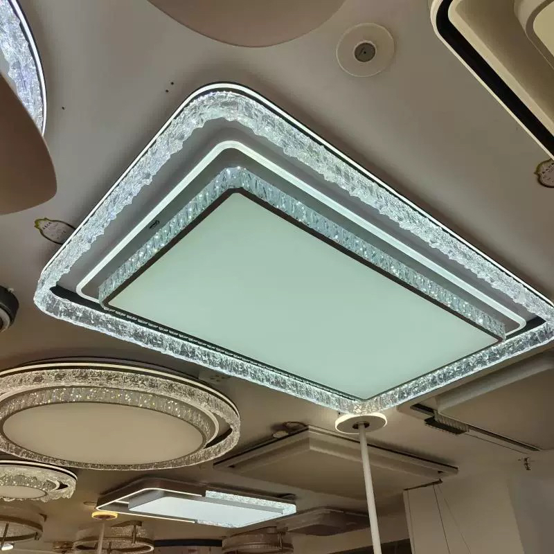 客厅灯现代简约大气2024新款高端卧室吸顶灯长方形led大厅主灯具