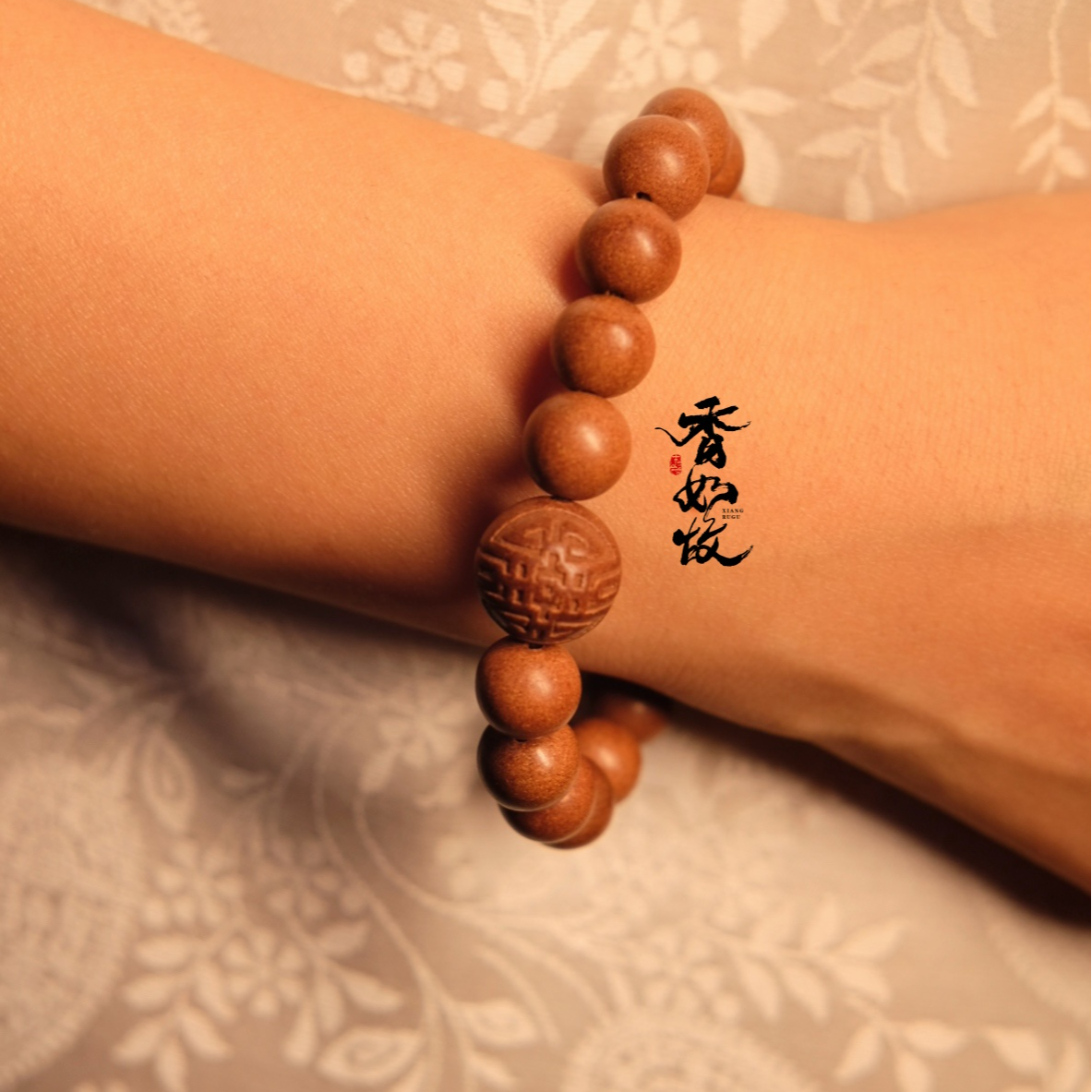 【幽兰降真合香珠】降真合香珠手作手串古法非遗 