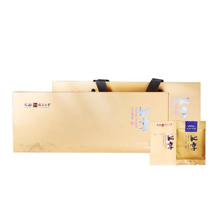 大沁沁享系列2017年磻溪老寿眉一袋一泡120g盒装茶叶