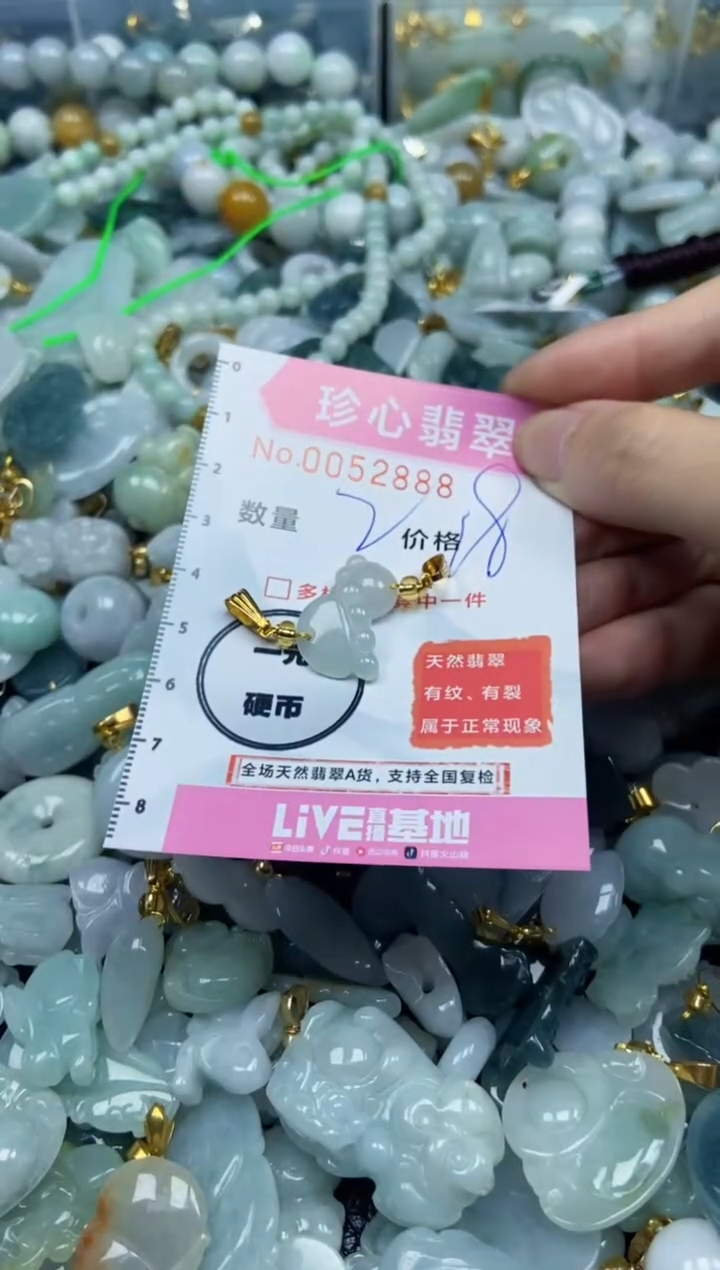 【闪购商品】翡翠颈饰未镶嵌闪购0052888
