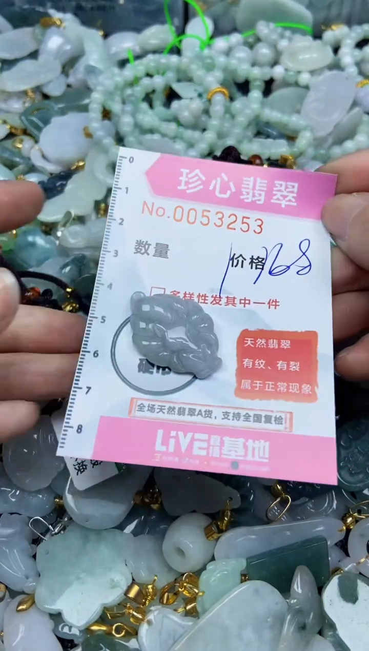 【闪购商品】翡翠颈饰未镶嵌闪购商品0053253