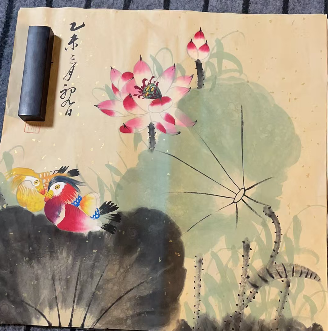 中盛堂雅藏 写意花鸟山水虫草人物 挂画 002
