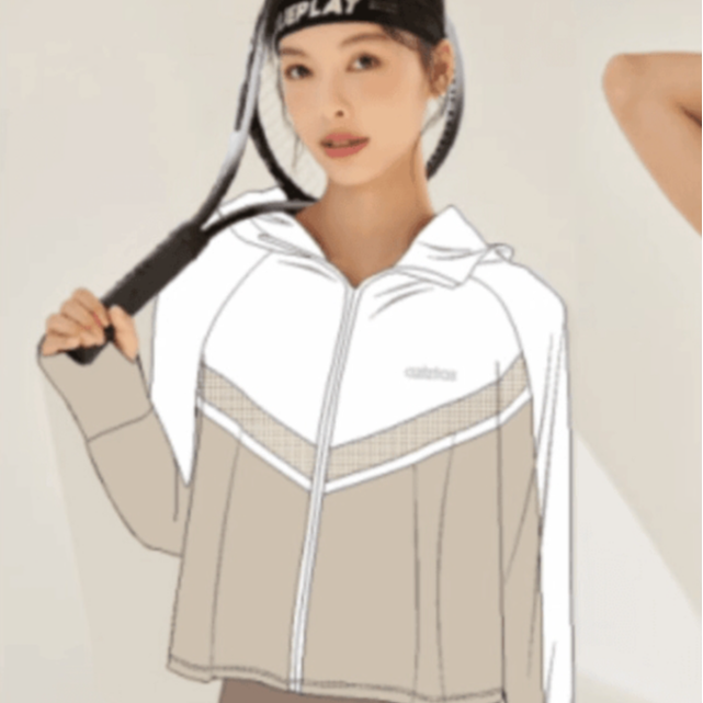 N53602T防晒衣外套休闲时尚宽松跑步瑜伽防紫外线