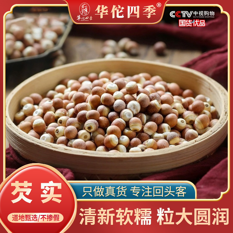 华佗四季芡实干货 新鲜大粒广东肇庆无硫芡实整颗大果当季新货