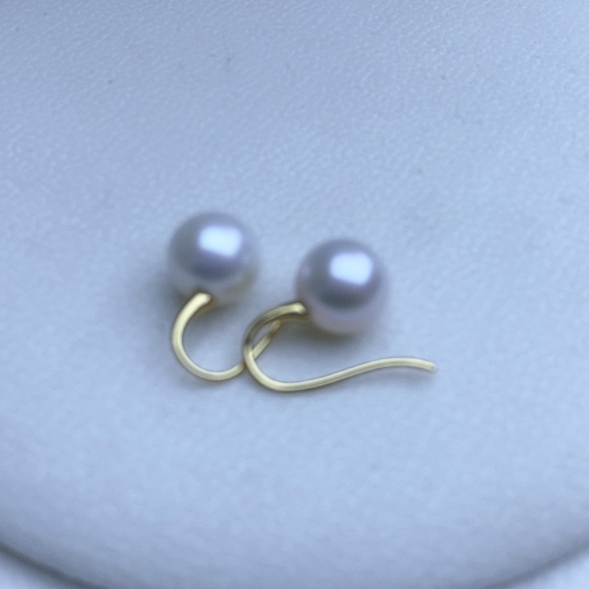 【闪购商品】淡水珍珠耳饰未镶嵌定制耳钩11