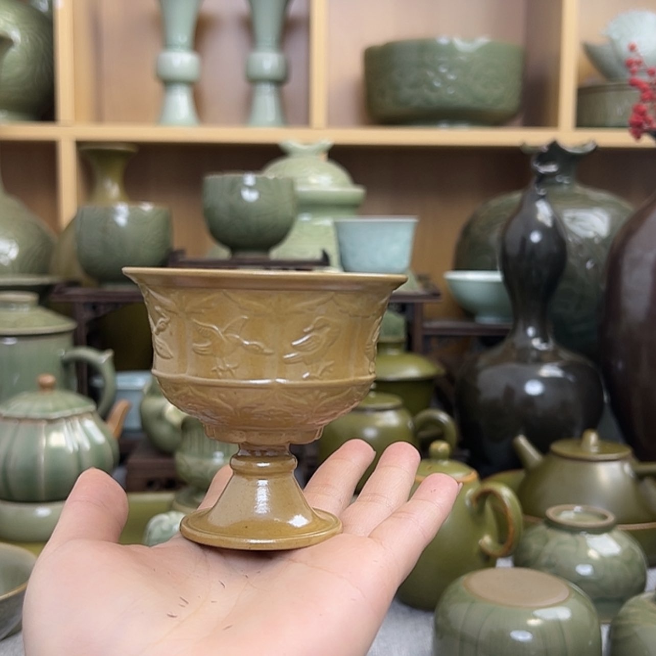 【闪购商品】瓷杯酒杯