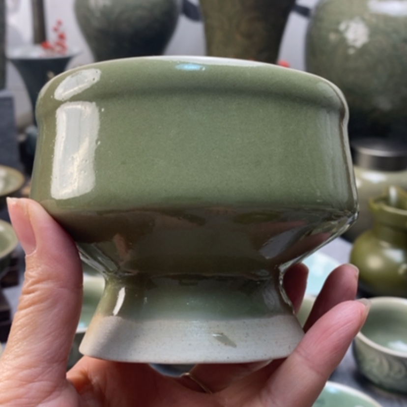 【闪购商品】瓷杯耀州窑烛台微瑕福利