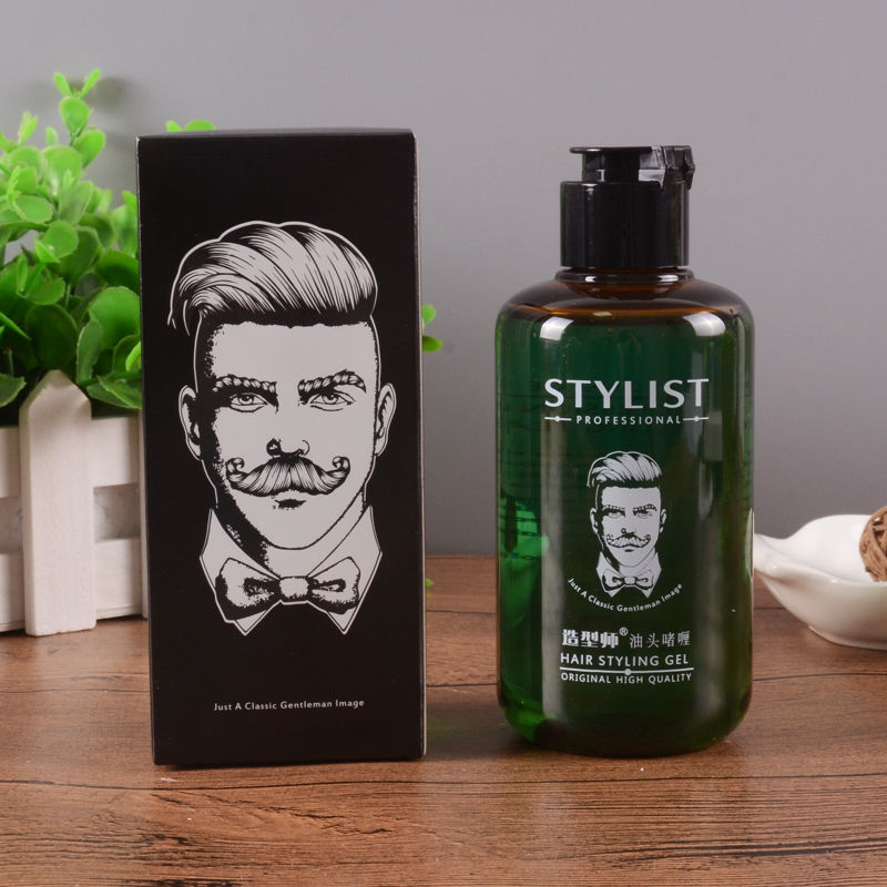 正品 STYLIST爱发丝造型师绅士油头啫喱男士大背头油头膏特硬定型