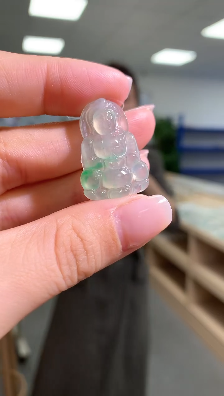 【闪购商品】翡翠观音未镶嵌吊坠