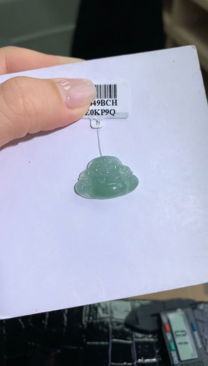 【闪购商品】定制翡翠未镶嵌佛公-18k