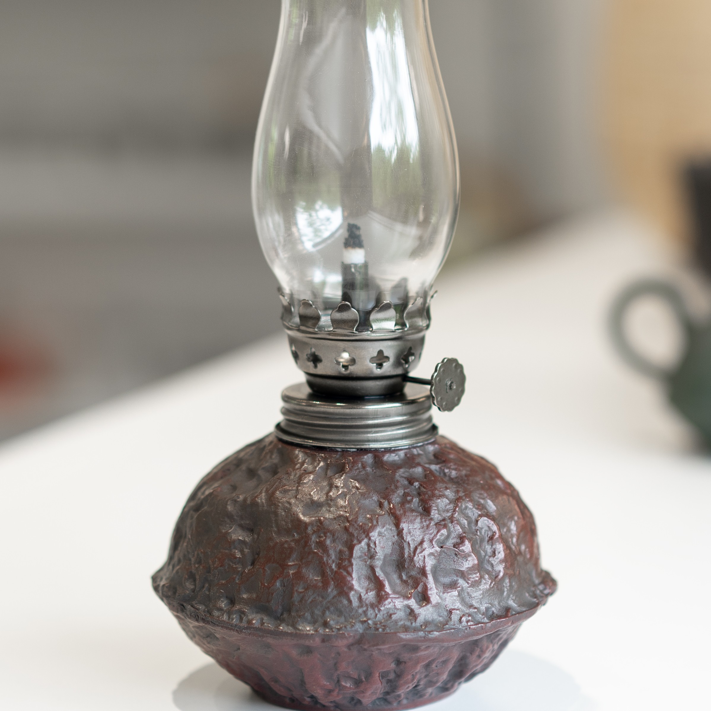 手工紫砂香薰灯 氛围灯  