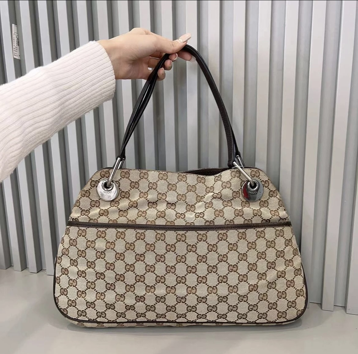 95新 GUCCI/古驰 兔兔奢轩轩/古驰单肩包/95新/3999