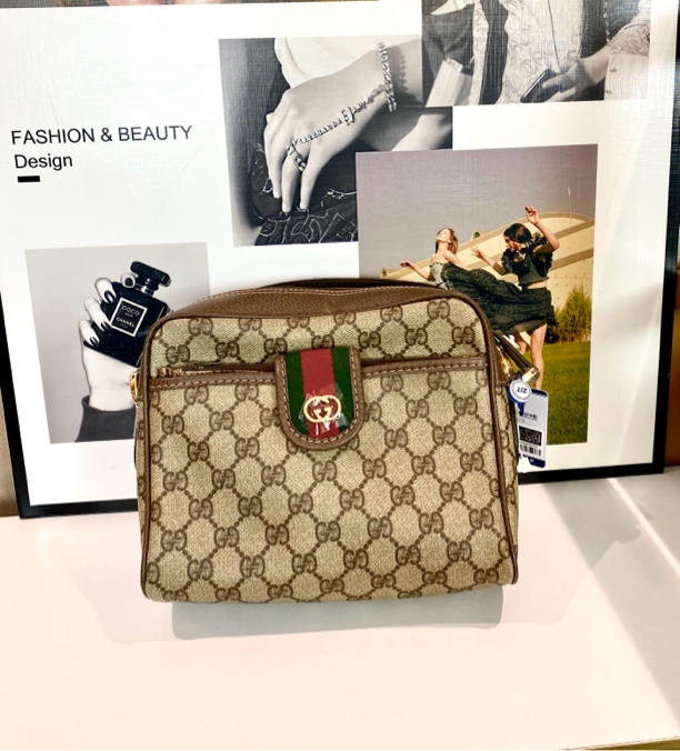 95新 GUCCI/古驰 兔兔奢轩轩/古驰斜挎包/240619020