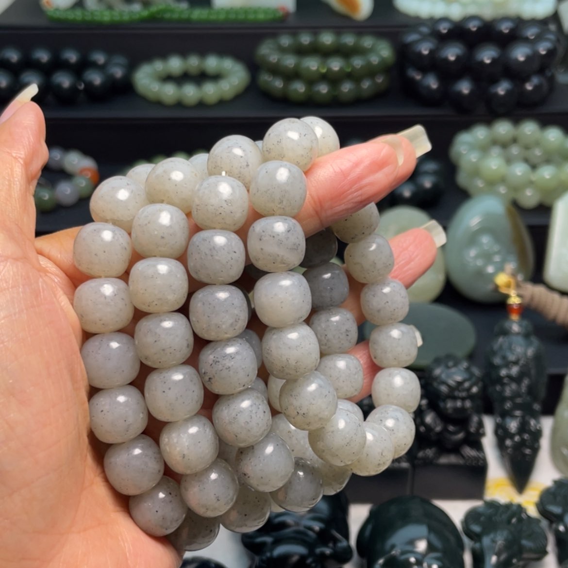 【闪购商品】和田玉手串未镶嵌多样性发货拍一发一