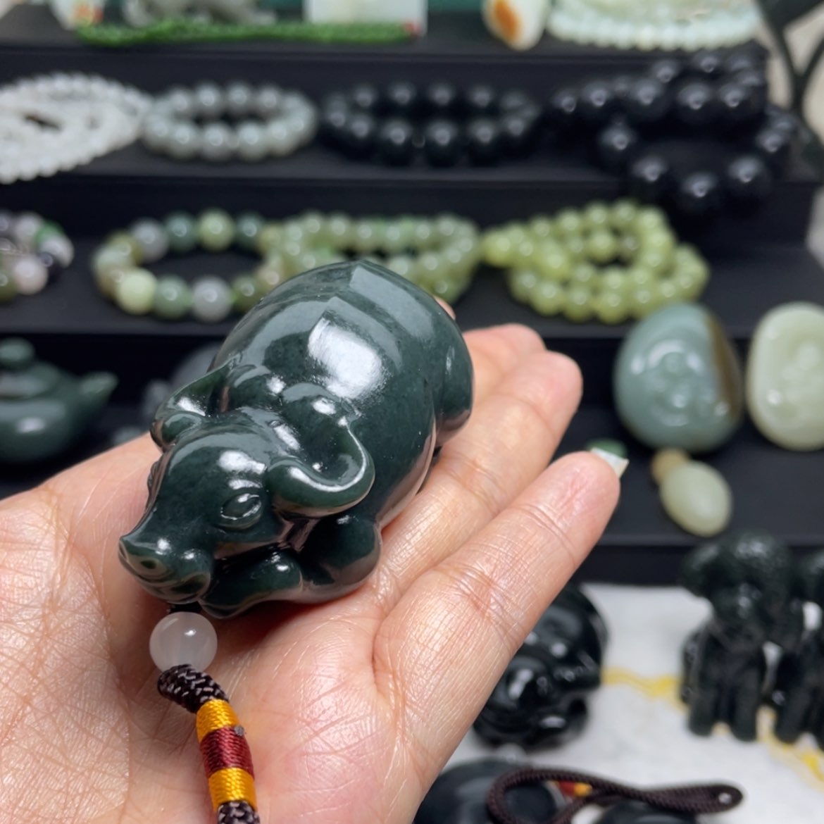 【闪购商品】和田玉把件未镶嵌漫**心