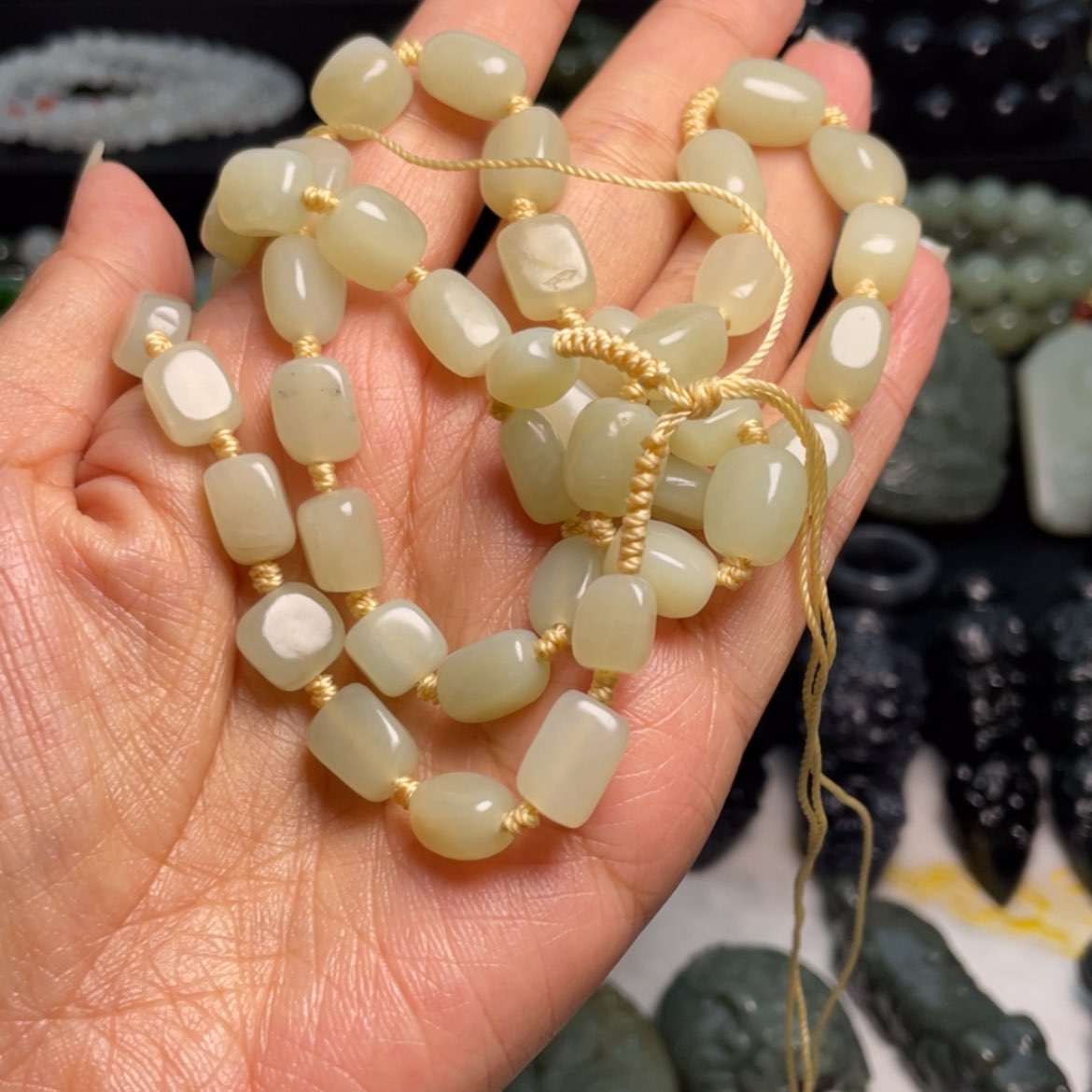 【闪购商品】和田玉项链未镶嵌炸*