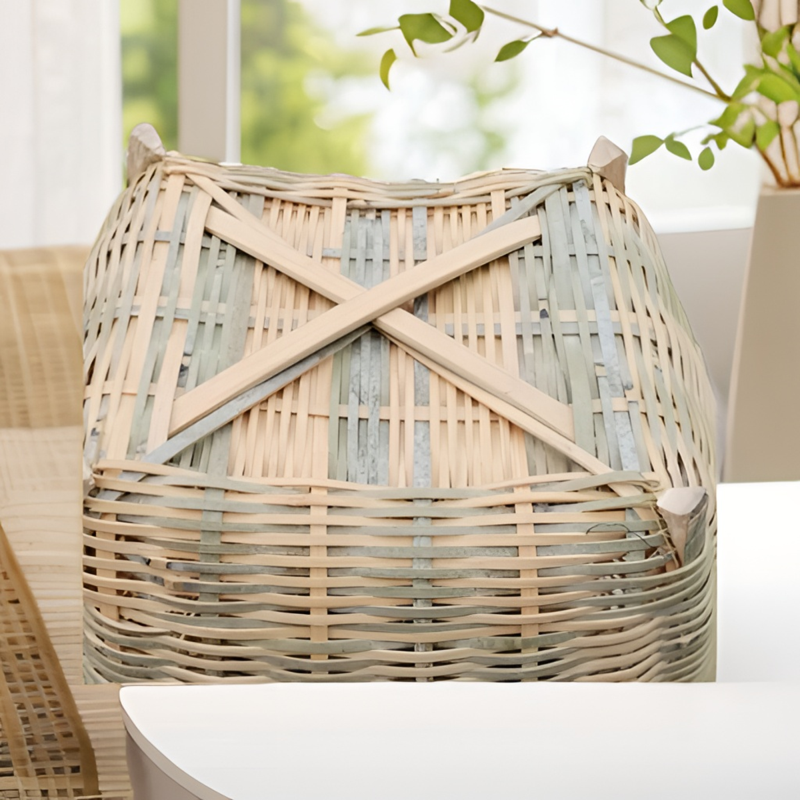 贵州民间传统工艺纯手工竹编采茶蒌新款全竹农家茶厂采茶用茶叶篓