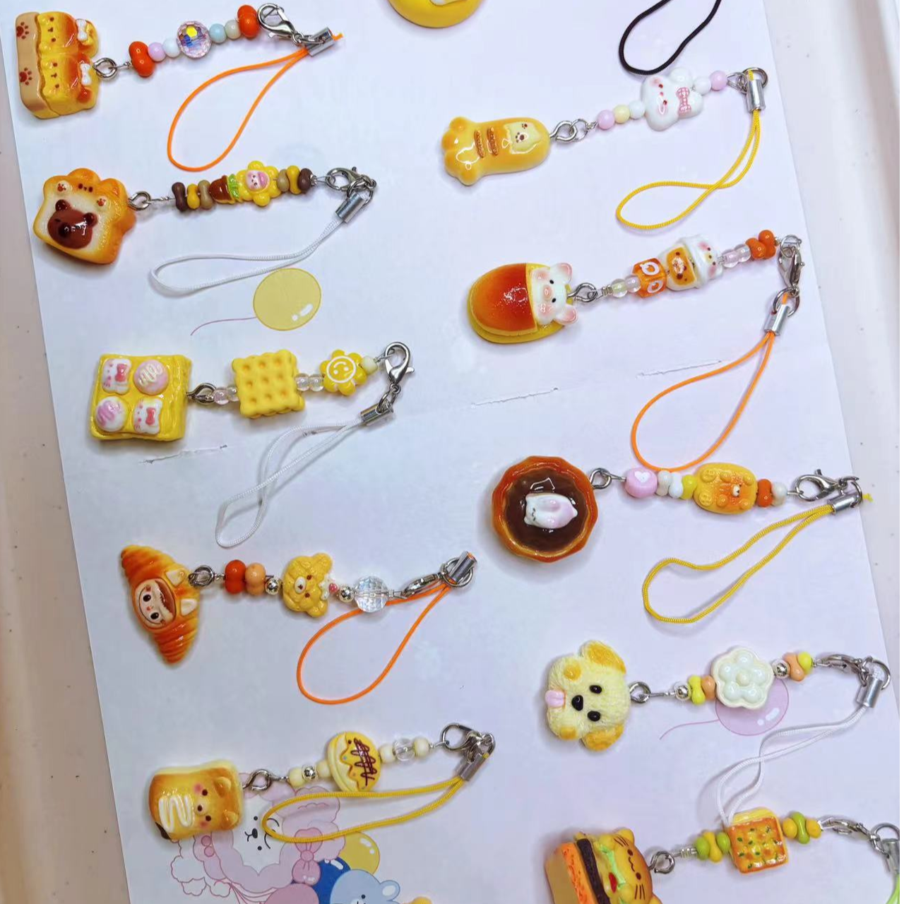 （直播选款）可爱手工diy挂件/钥匙扣/手机挂件/包挂/配件