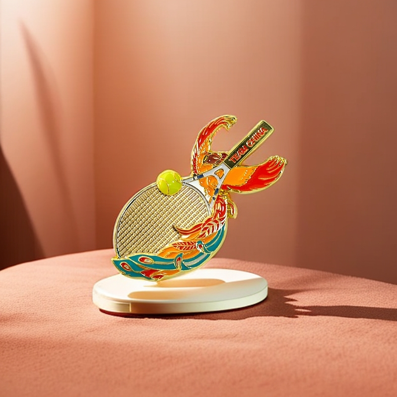 TEAMCHINA 凤舞中华网球徽章文创周边送礼 限量3000枚