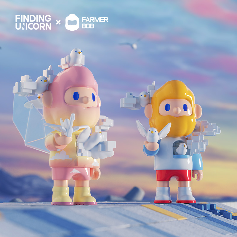 寻找独角兽【盲盒】FARMER BOB次世代I·像素全宇宙系列盲盒