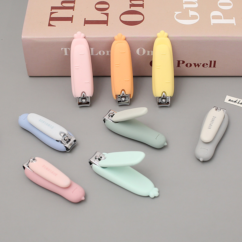 指甲剪女生可爱韩版单个装折叠指甲刀小号便携指甲钳美甲工具家用