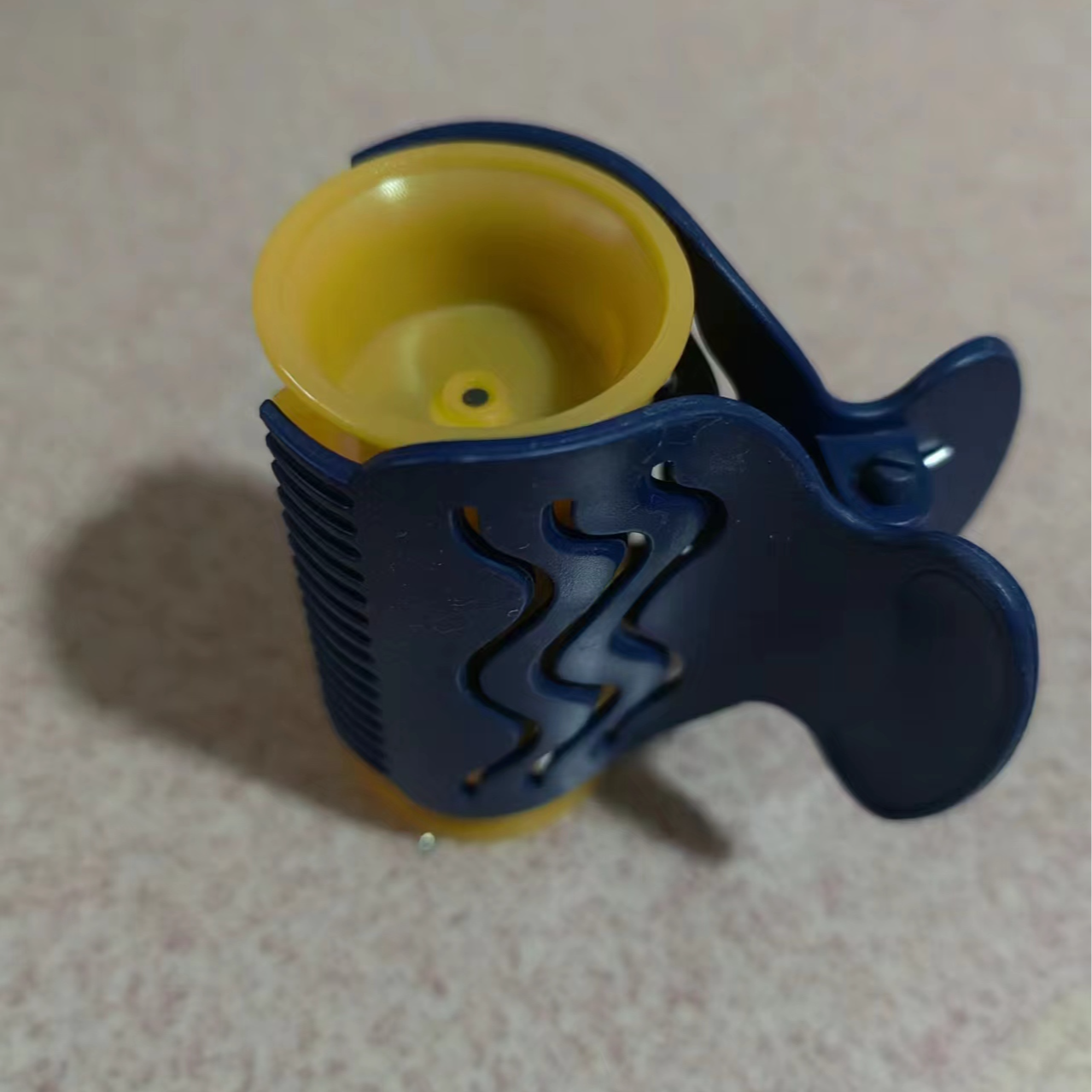 时尚简约卷发筒塑料蝴蝶夹可爱创意自己在家卷发卷发筒夹子