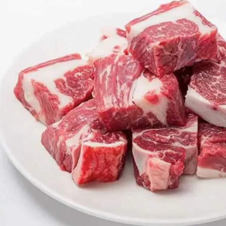 自家黄牛肉牛排带骨4斤