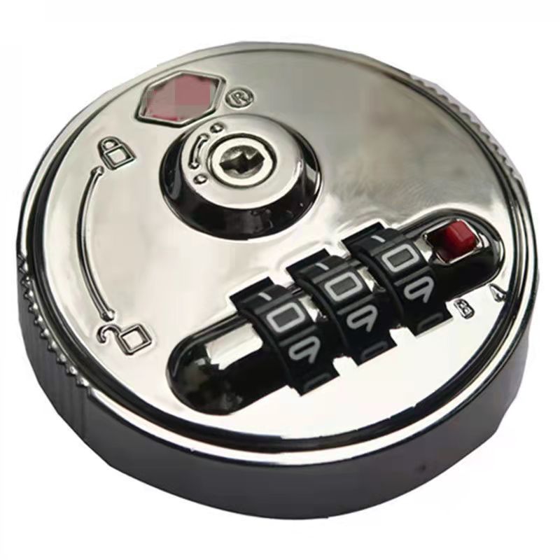 拉杆箱锁配件圆锁旅行箱专业转锁原厂密码锁皮箱旋转行李箱密码锁