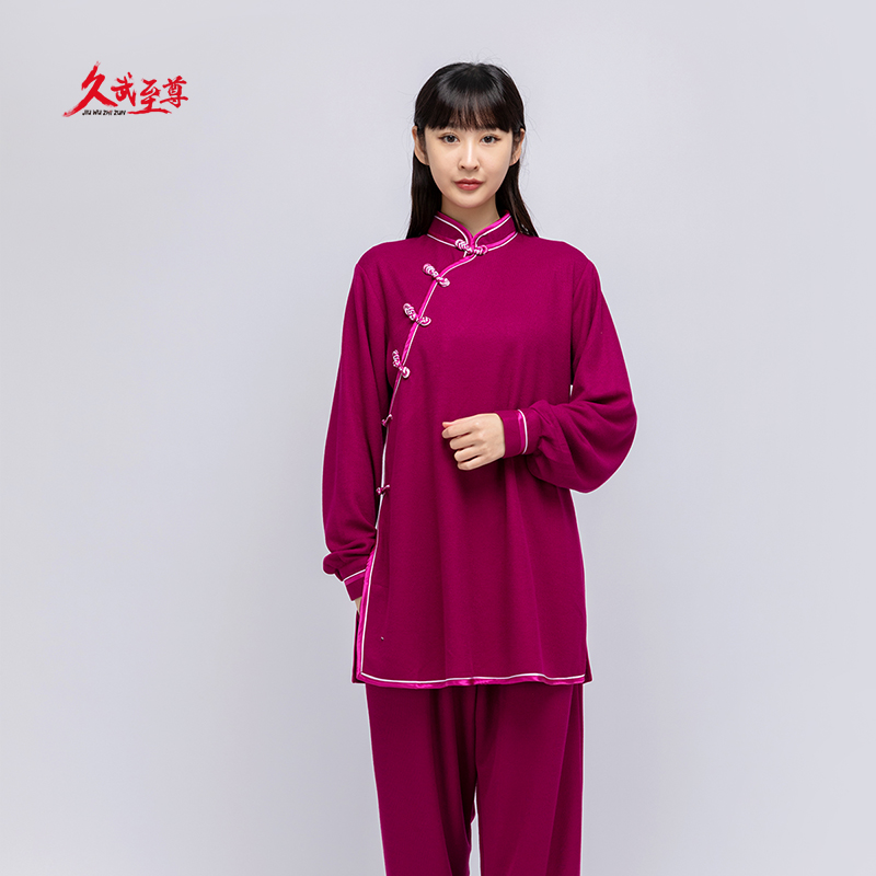 久武至尊【映霜-上衣】原创中国风秋冬太极女健身武术比赛服表演服