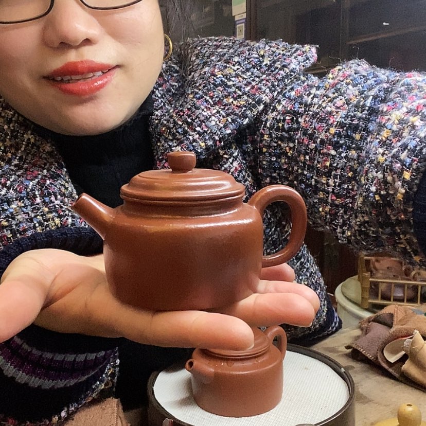 【闪购商品】朱泥大红袍茶壶